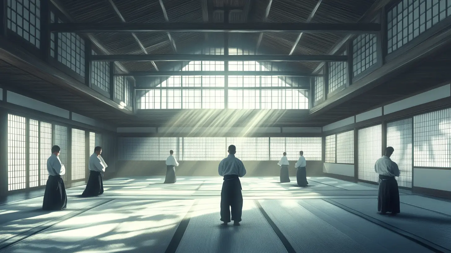 Balancing strength softness aikido