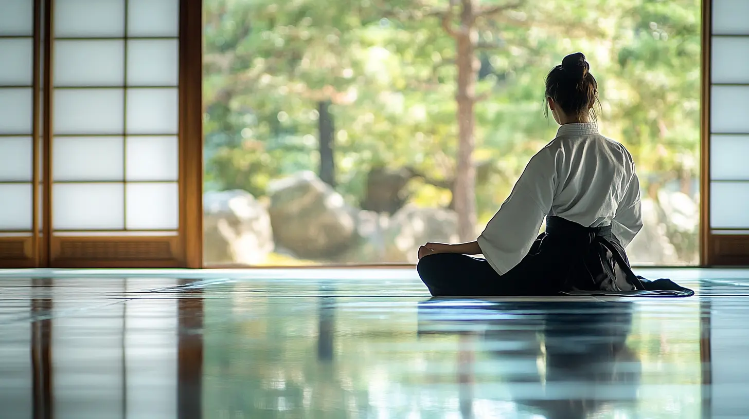 Meditative aspects of aikido movements